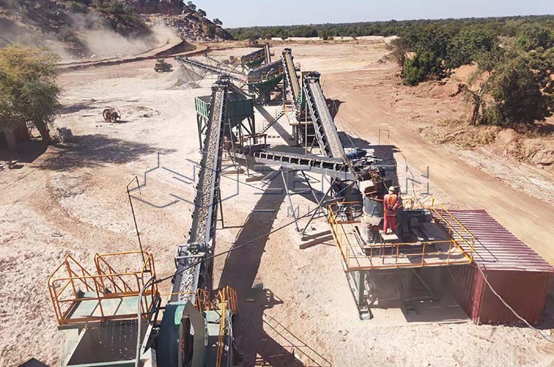Concasseur de granulats pour production de sable