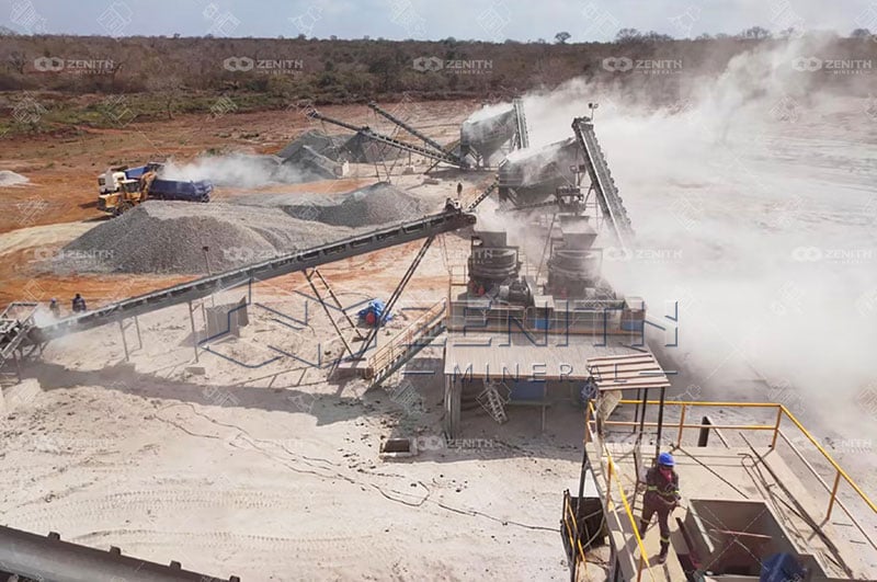 Usine de concassage de granulats Algérie prix