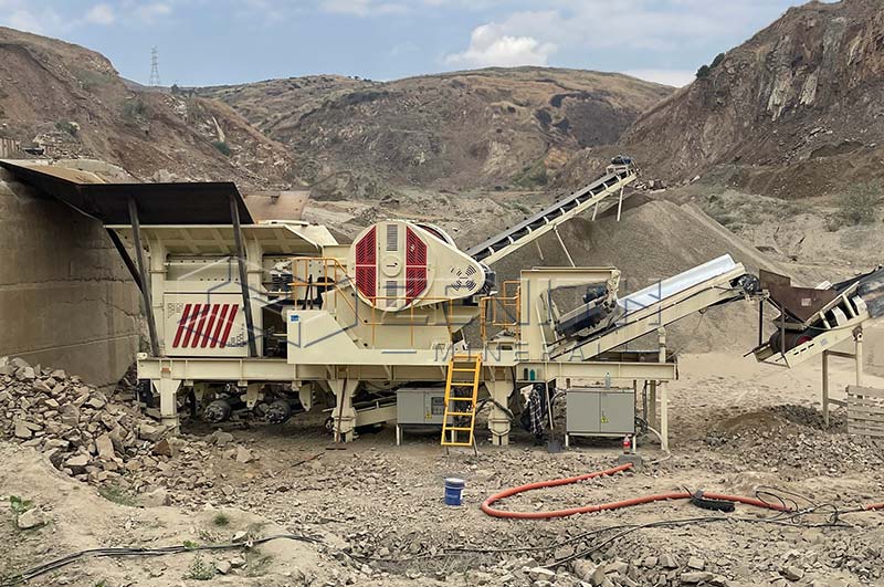 Usine de concassage de basalte pour projet minier Algérie