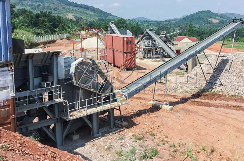 Concasseur à mâchoires pour le traitement du minerai d’or
