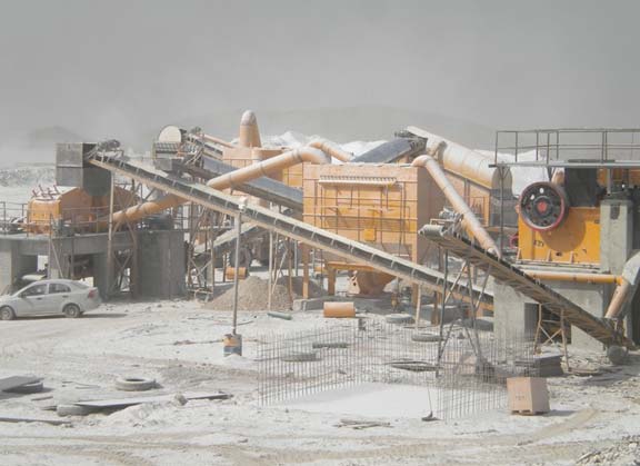 Conception et installation d'une usine de concassage de marbre