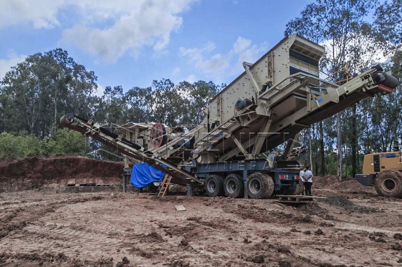 concasseur mobile pour usine de fabrication Algérie