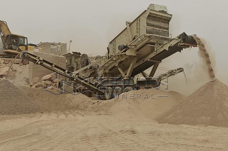 Prix concasseur mobile pour production de sable en algérie