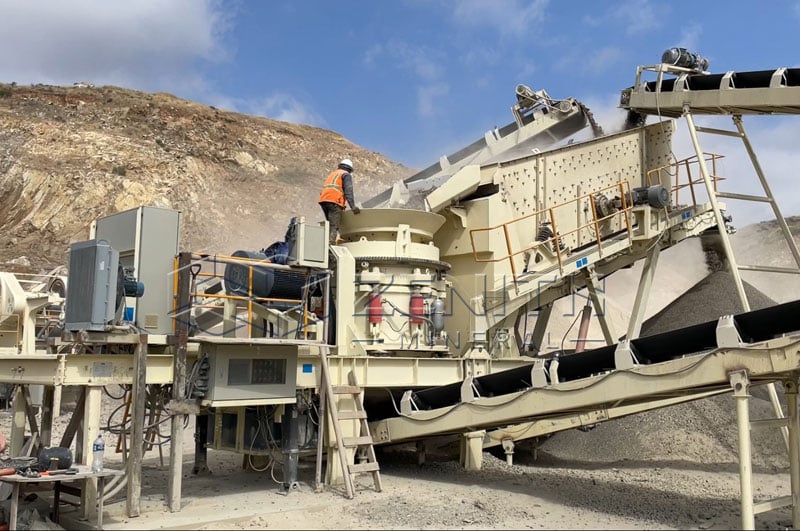 Prix concasseur de marbre mobile neuf