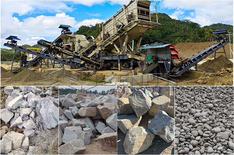 Équipements de fabrication de sable pour le granite, le basalte, le calcaire et les pierres de rivière