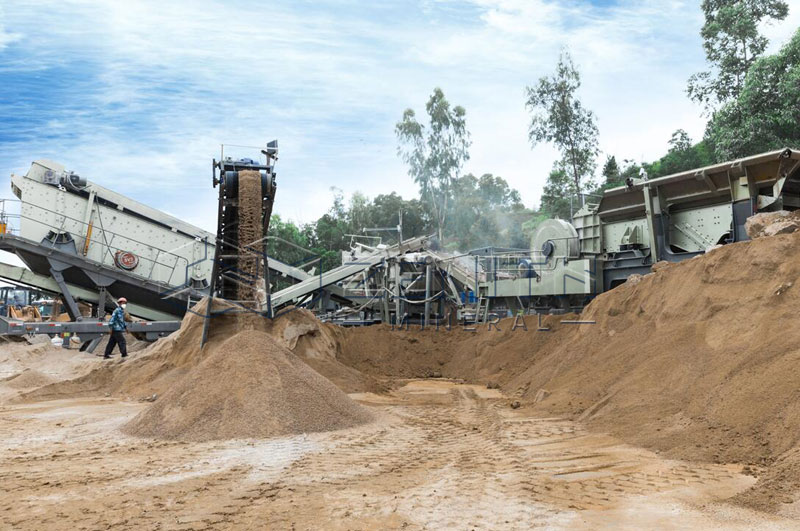 Concasseur de pierre pour production de sable