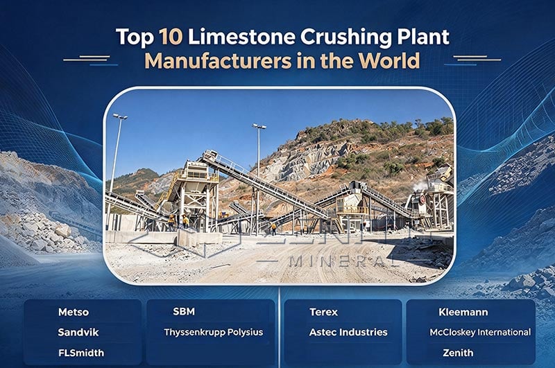 Top 10 des fabricants d’installations de concassage de calcaire dans le monde