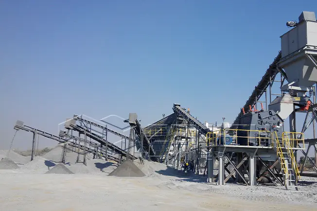 Usine de Concassage de Calcaire de 200t/h